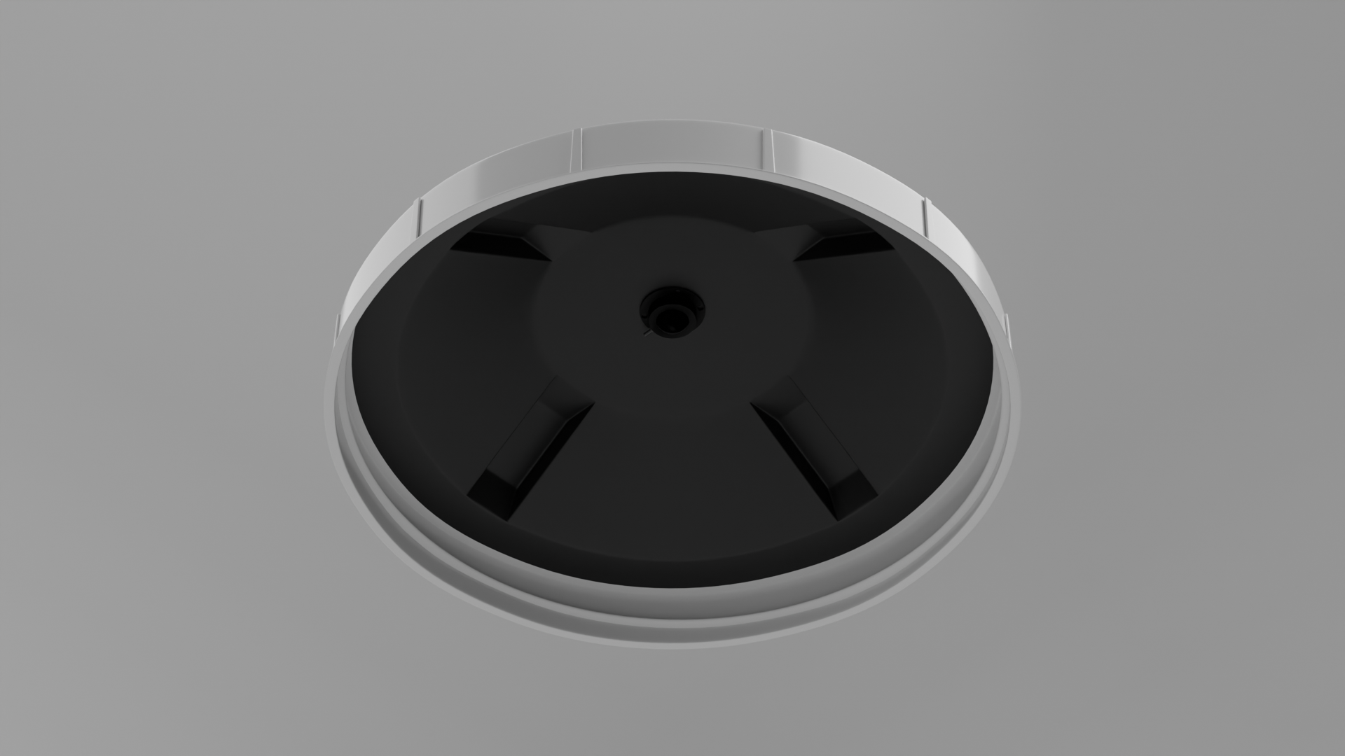 Covr Smart Lid - Bottom screw mount view