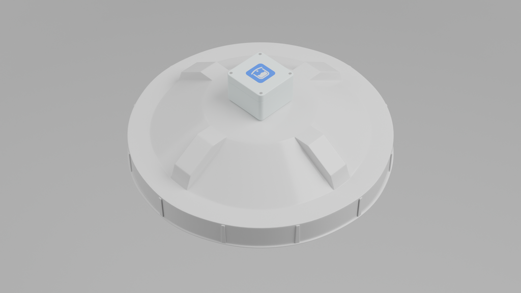 Covr Smart Lid - Top view (Type 1 Screw)