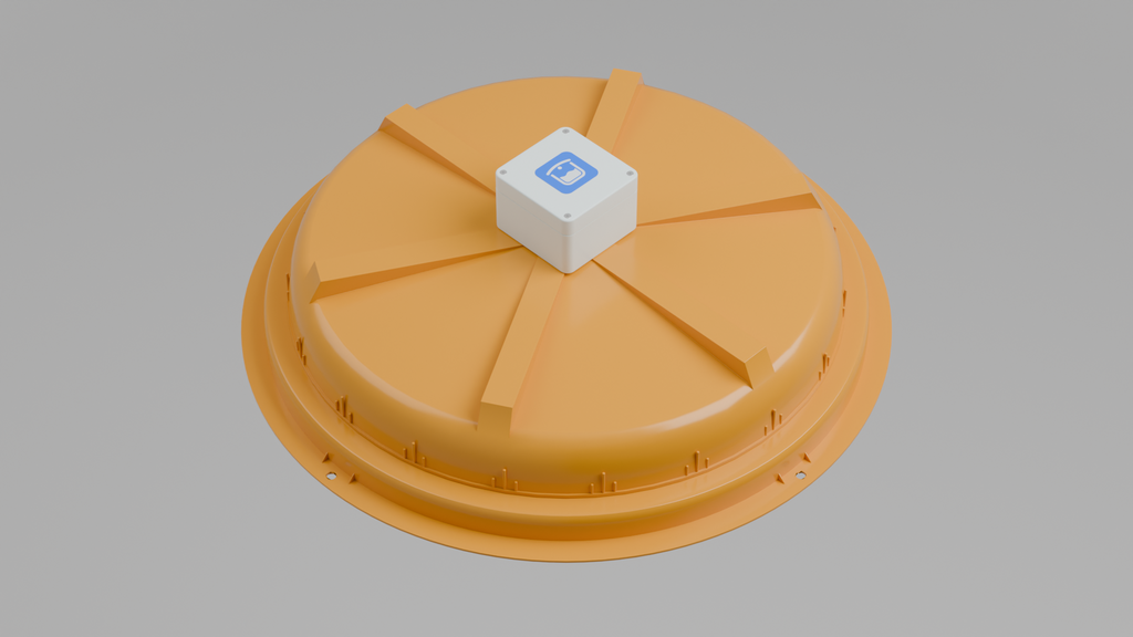 Covr Smart Lid Type 2 - Top isometric view
